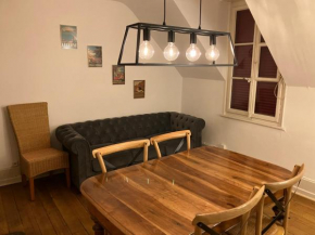 Very Old simple Mansarde 60m2 center of Burgdorf Private Parking-SMALL BATHROOM
